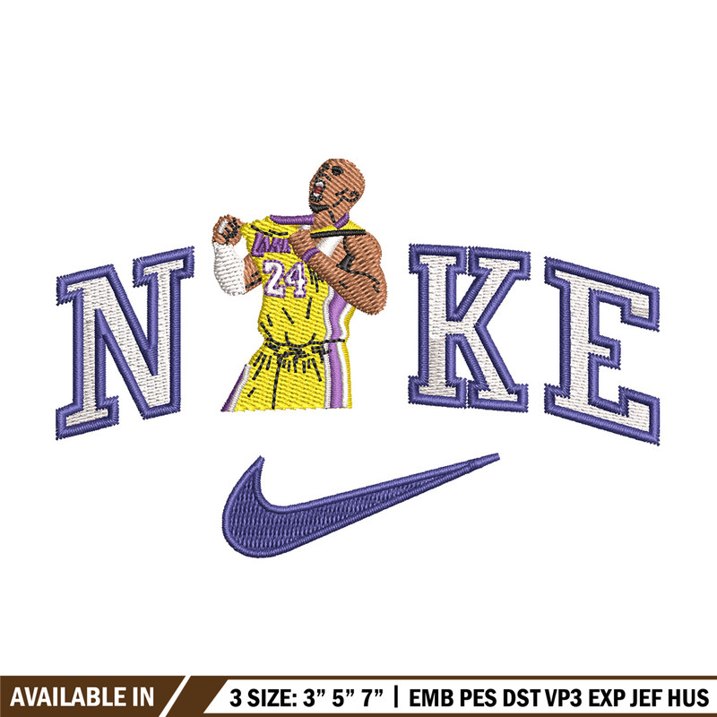 Nike player embroidery design, Basketball embroidery, Nike design,Embroidery file,Embroidery shirt,Digital download.jpg