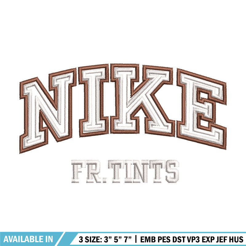 Nike fr tints embroidery design, Nike embroidery, Nike design, Embroidery shirt, Embroidery file,Digital download.jpg