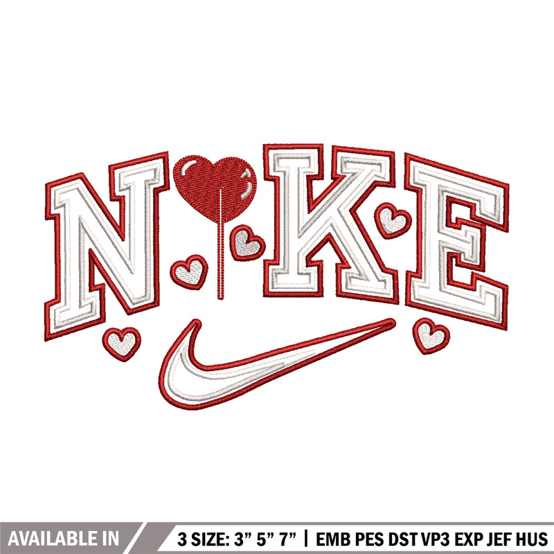 Nike heart cute embroidery design, Nike heart embroidery, Nike design, Embroidery shirt, logo shirt, Instant download..jpg