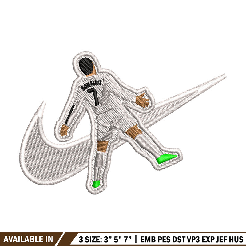 Nike ronaldo embroidery design, Ronaldo embroidery, Nike design, Embroidery shirt, Embroidery file, Digital download.jpg