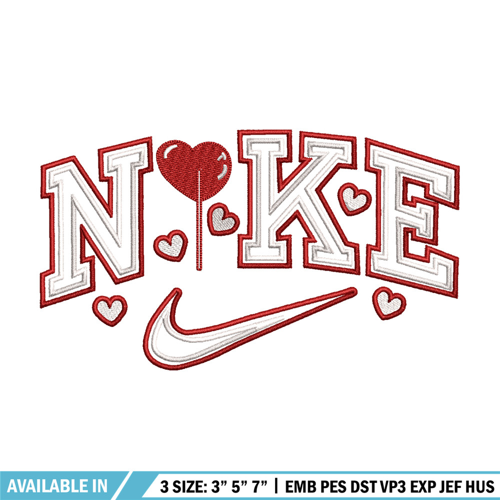 Nike heart cute embroidery design, Nike heart embroidery, Nike design, Embroidery shirt, logo shirt, Instant download..jpg