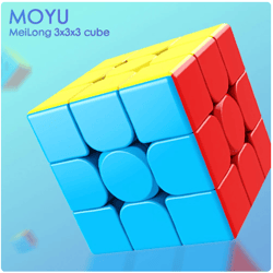 moyu 3x3x3 meilong magic cube stickerless cubo magico profissional meilong speed cubes educational toys for kids moyu