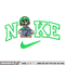 Nike mario green embroidery design, Mario embroidery, Nike design, Embroidery shirt, Embroidery file, Digital download.jpg
