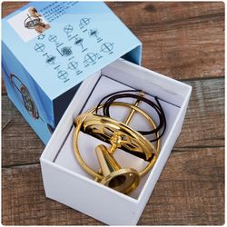 self-balancing gyroscope anti-gravity decompression educational toy six generations colorful finger gyroscope gift for