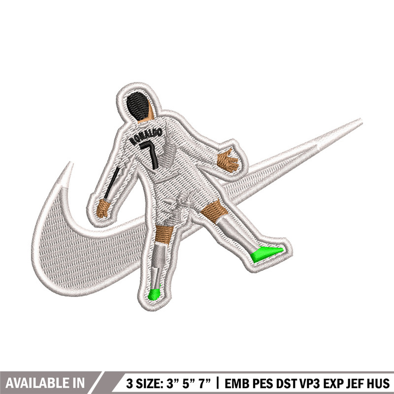 Nike ronaldo embroidery design, Ronaldo embroidery, Nike design, Embroidery shirt, Embroidery file, Digital download.jpg