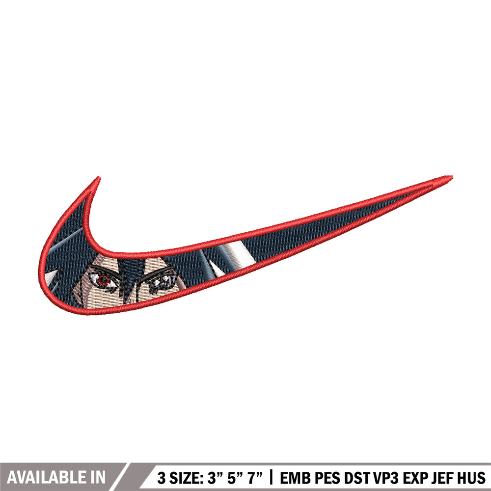 Nike sasuke eyes embroidery design, Naruto embroidery, Nike design, Embroidery shirt, Embroidery file, Digital download.jpg