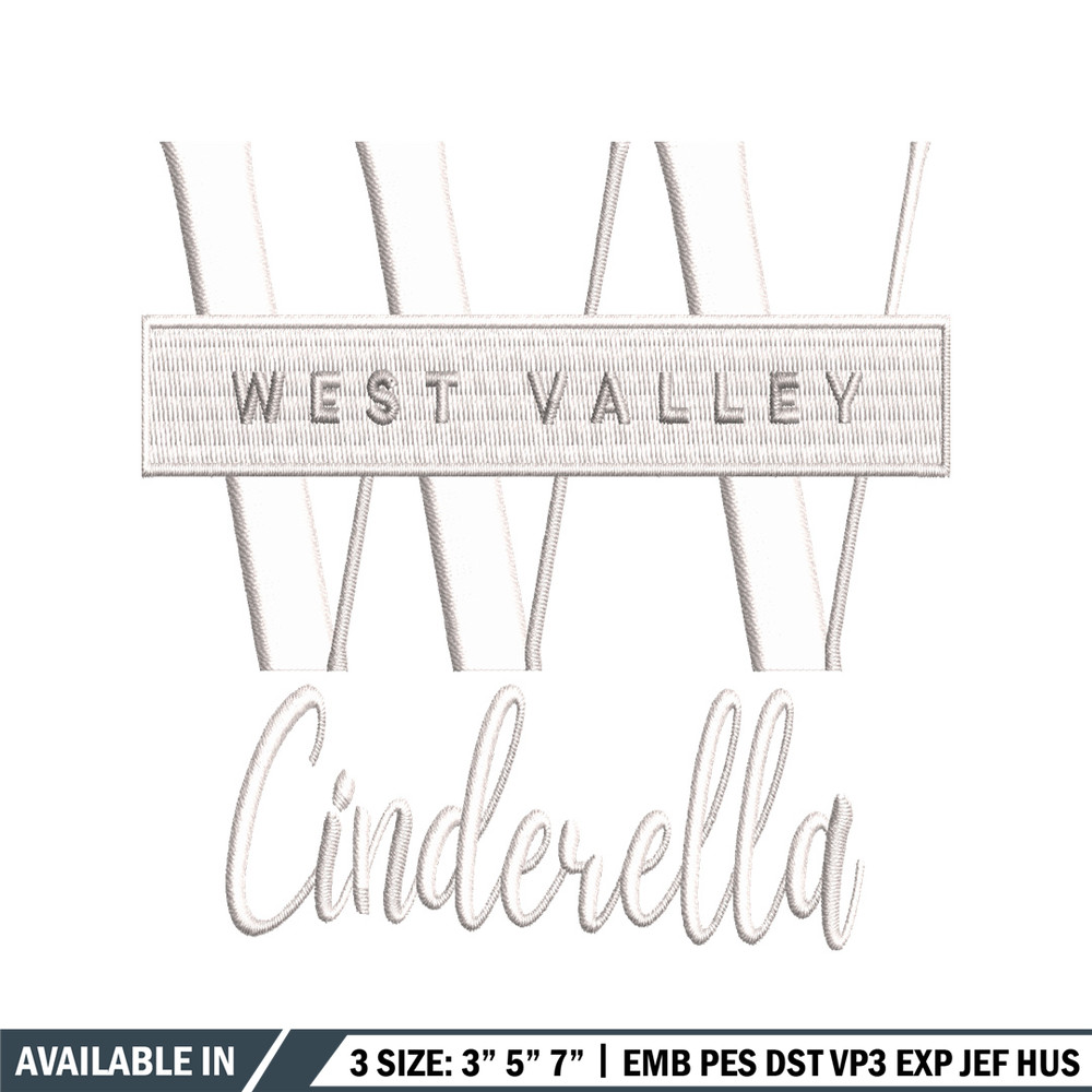 West Valley logo embroidery design, West Valley logo embroidery, logo design, Logo shirt, embroidery file, Digital download.jpg