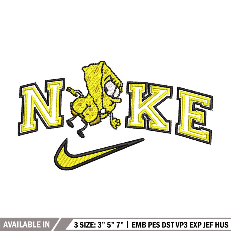 Nike spongebob embroidery design, Spongebob embroidery, Nike design, Embroidery shirt, Embroidery file, Digital download.jpg