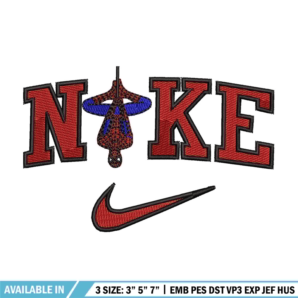 Nike spiderman embroidery design, Spiderman embroidery, Nike design, Embroidery shirt, Embroidery file, Digital download.jpg