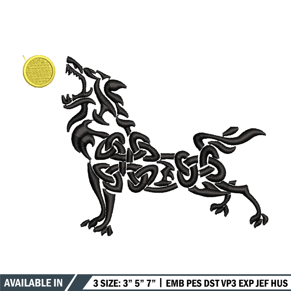 Wolf logo embroidery design, Wolf logo embroidery, Wolf design, logo design, Embroidery shirt, Instant download.jpg