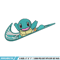 Nike Squirtle embroidery design, Pokemon embroidery, Nike design, anime design, anime shirt, Digital download.jpg