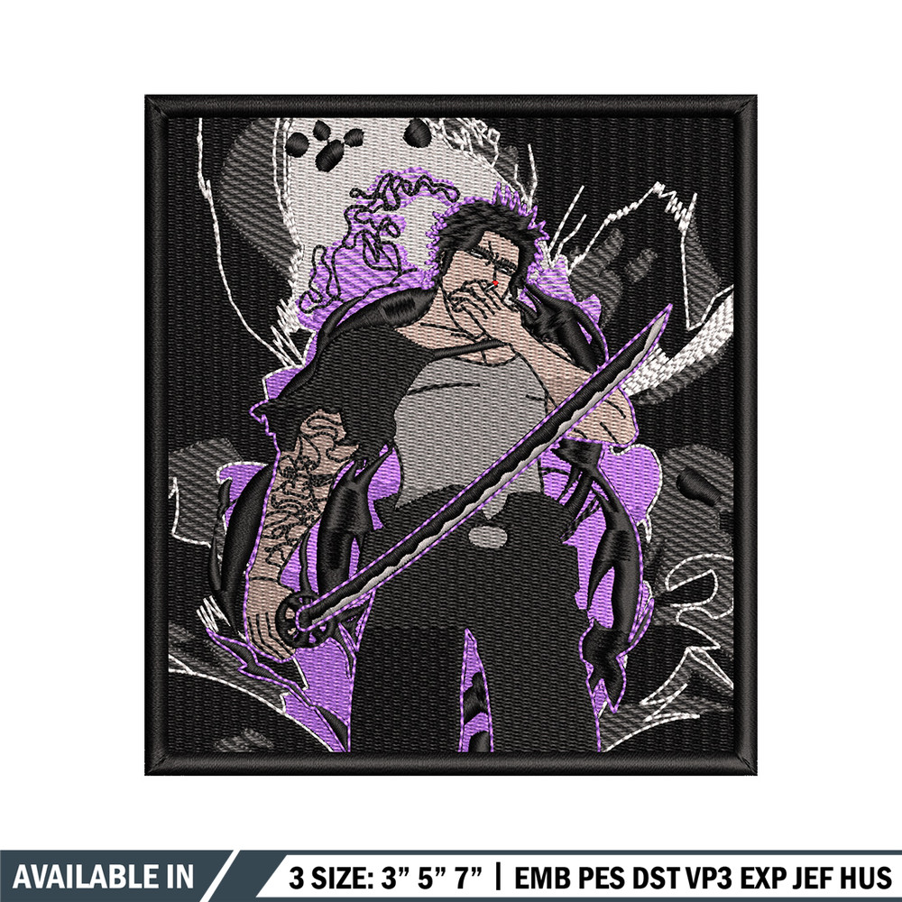 Yami box embroidery design, Black clover embroidery, Anime design, Embroidery shirt, Embroidery file, Digital download.jpg