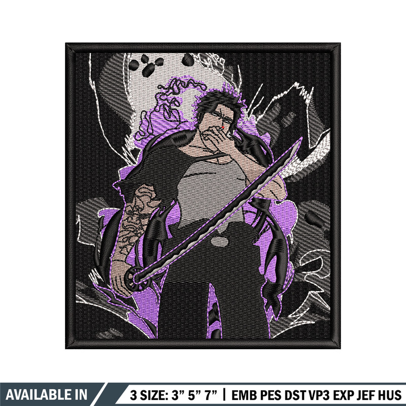 Yami box embroidery design, Black clover embroidery, Anime design, Embroidery shirt, Embroidery file, Digital download.jpg