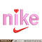 Nike x pink embroidery design, Nike embroidery, Nike design, Embroidery shirt, Embroidery file, Digital download.jpg