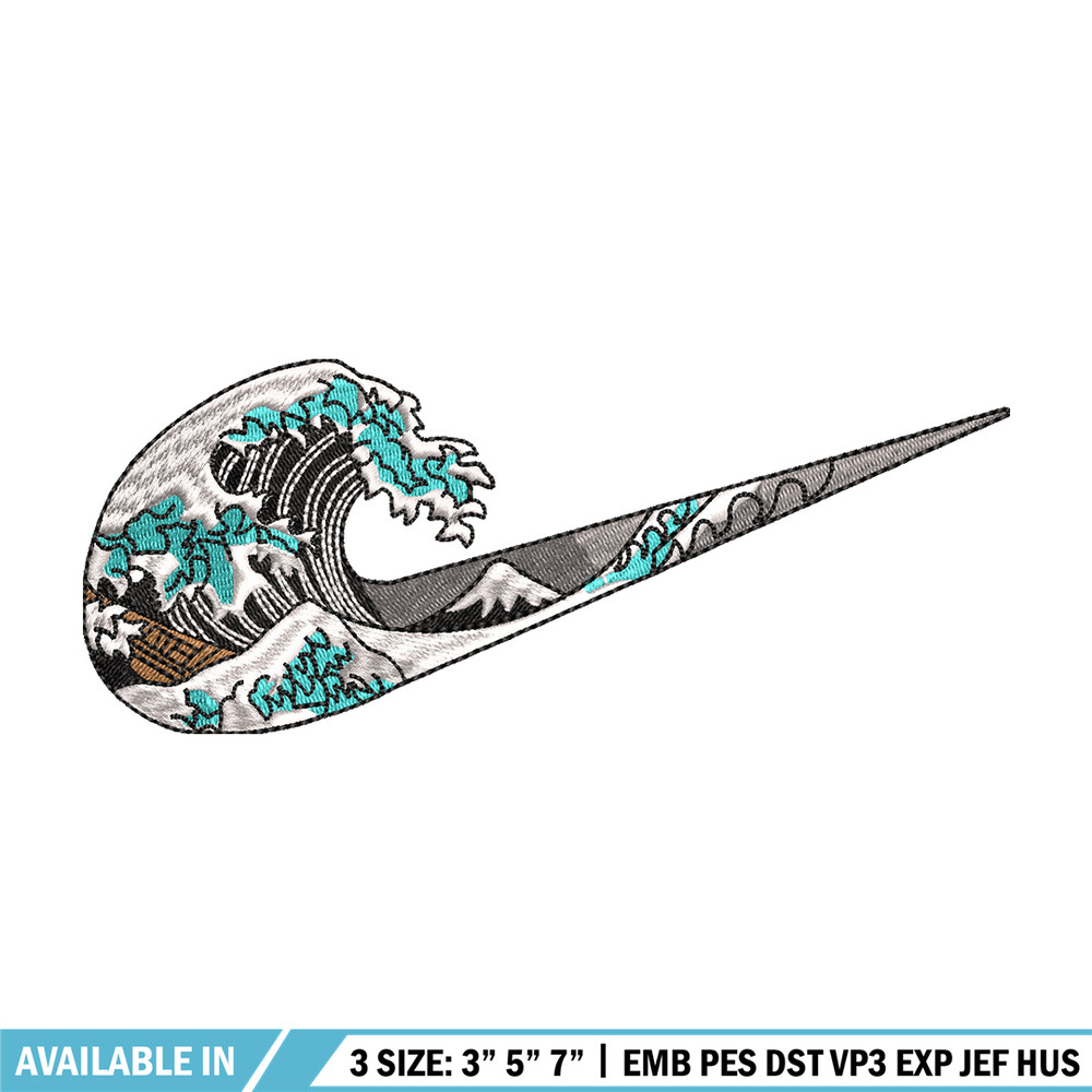 Nike water logo embroidery design, Logo embroidery, Nike design, Embroidery file,  logo shirt, Instant download.jpg