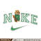 Nike x squirrel embroidery design, squirrel embroidery, Nike design, Embroidery shirt, Embroidery file,Digital download.jpg