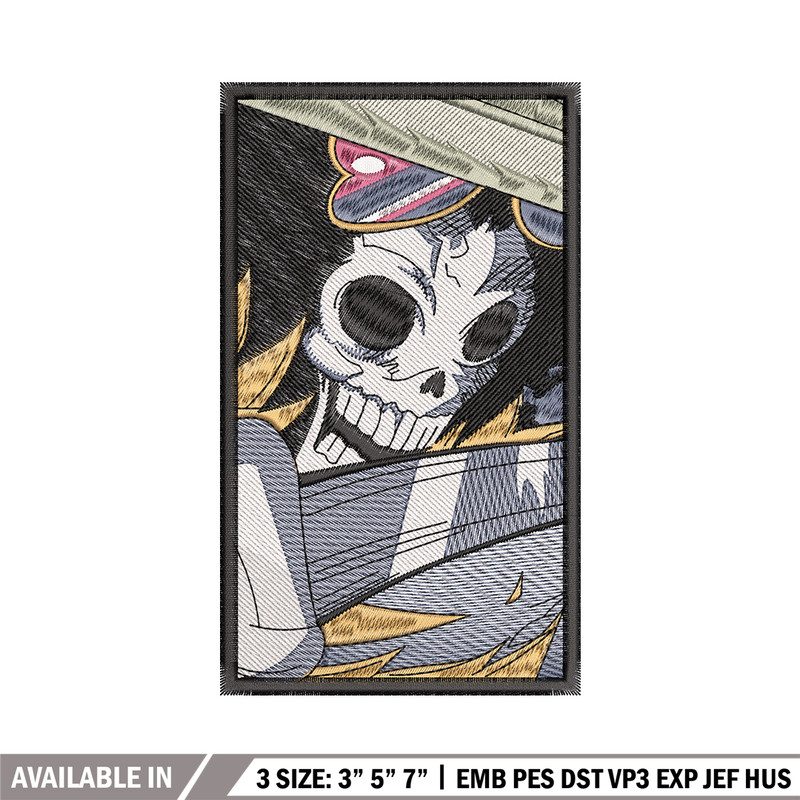 Nike x brook embroidery design, One piece embroidery, Nike design, Embroidery shirt, Embroidery file, Digital download.jpg