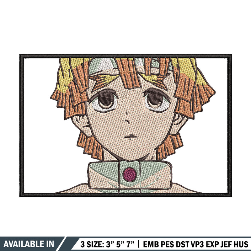 Zenitsu embroidery design, Zenitsu embroidery, Anime design, Embroidery shirt, Embroidery file, Digital download.jpg