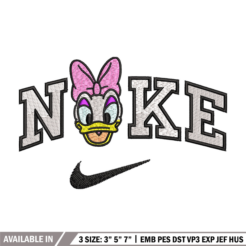 Nike x daisy embroidery design, Daisy embroidery, Nike design, Embroidery shirt, Embroidery file, Digital download.jpg