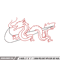 Nike x dragon asian embroidery design, Dragon embroidery, Nike design,Embroidery shirt,Embroidery file, Digital download.jpg