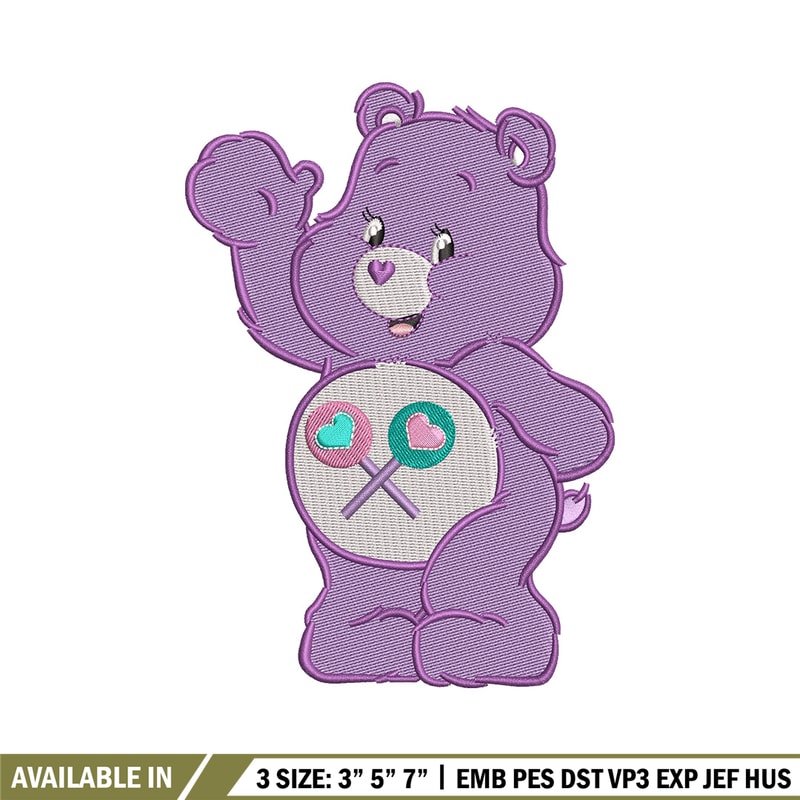 Purple bear embroidery design, Bear embroidery, Emb design, Embroidery shirt, Embroidery file, Digital download.jpg