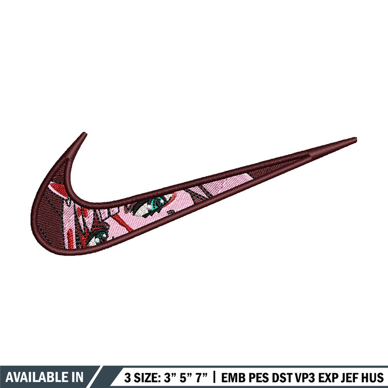 Zero two nike embroidery design, Zero two embroidery, Nike design, Embroidery shirt, Embroidery file, Digital download.jpg
