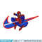 Nike x spiderman embroidery design, Mavel embroidery, Nike design, Embroidery shirt, Embroidery file, Digital download.jpg