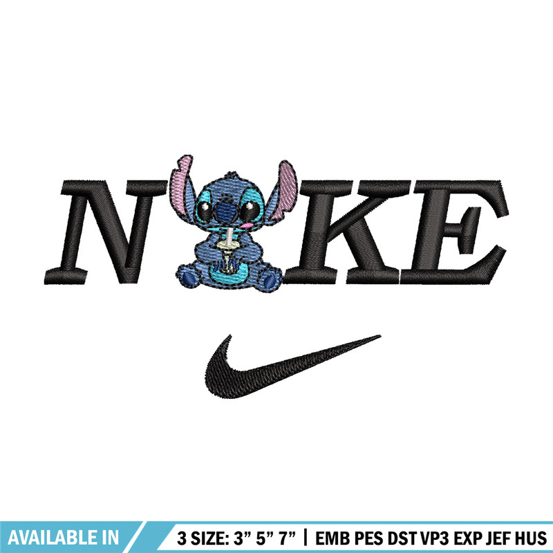 Nike x stitch embroidery design, Stitch embroidery, Nike design, Embroidery shirt, Embroidery file, Digital download.jpg