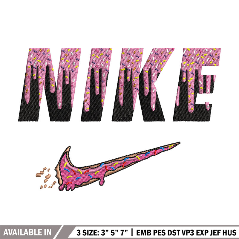 Nike-Donut Logo embroidery design, Nike-Donut embroidery, Nike design, logo shirt, Embroidery shirt, Digital download..jpg