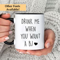 custom name coffee mug gift valentine day for boyfriend husband, funny couple mug naughty anniversary, hilarious gift fo
