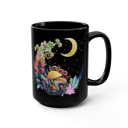 mushroom coffee mug, magic mushroom mug, mushroom lover gift, cottage core mushroom mug, mushroom cup, watercolor mushro