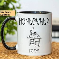 new home owner gift, closing gift, housewarming gift, personalized home gift, new home owner, new house custom mug, move