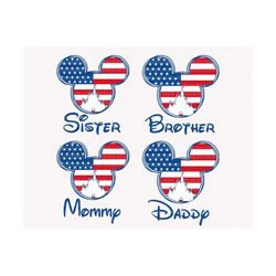 bundle happy 4th of july svg, fourth of july svg, america, usa flag svg, family matching shirt, independence day svg, mo