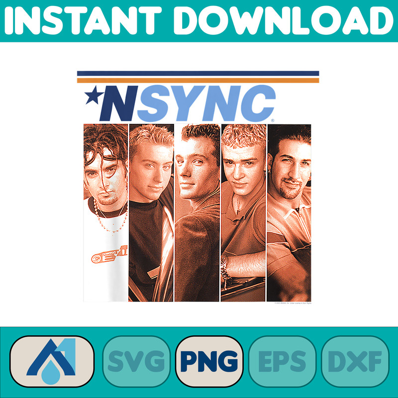 NSYNC Official 'NSYNC Debut Album Cover T-Shirt.jpg