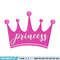 Princess crown embroidery design, Princess embroidery, Emb design, Embroidery shirt, Embroidery file, Digital download.jpg