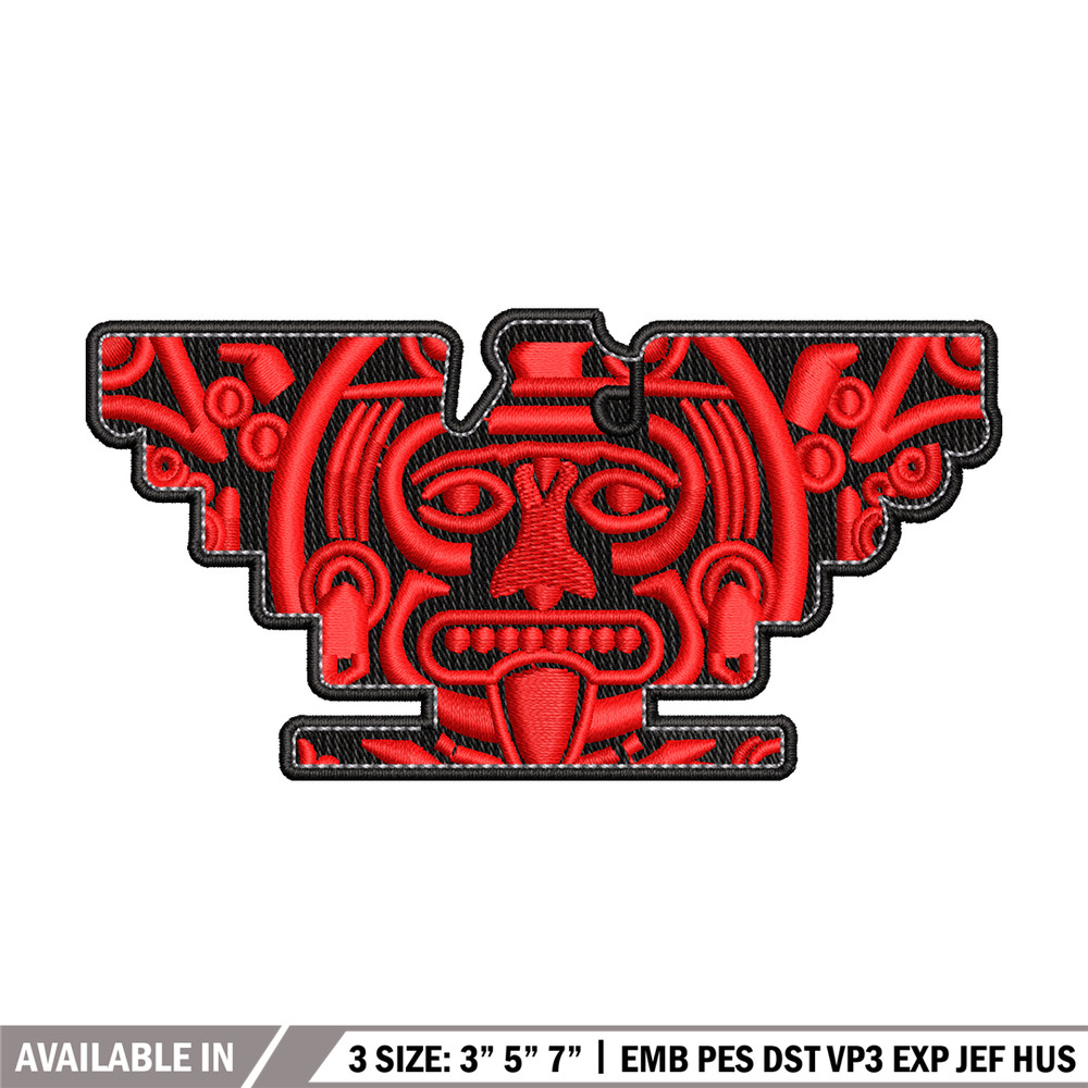 Red face logo embroidery design, Red face logo embroidery, logo design, logo shirt, Embroidery shirt, Instant download.jpg