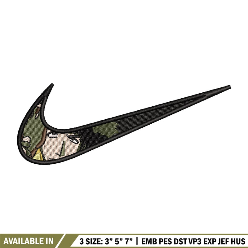 Spike nike embroidery design, Cowboy bebop embroidery, Nike design, Embroidery shirt, Embroidery file, Digital download.jpg