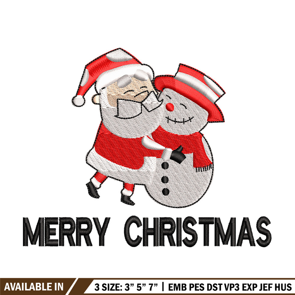 Satan snow man embroidery design, Chrismas embroidery, Emb design, Embroidery shirt, Embroidery file, Digital download.jpg