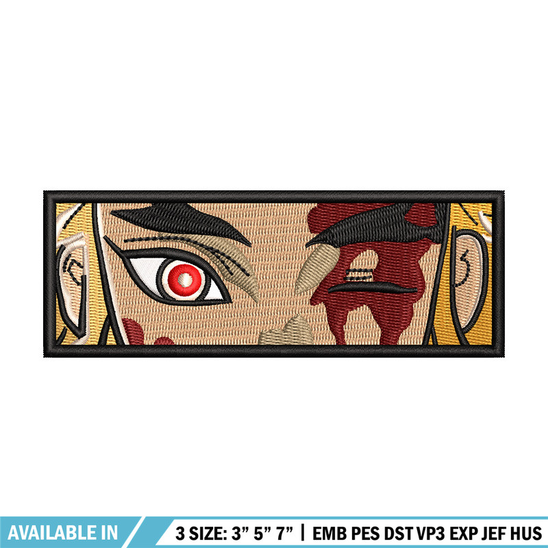 Rengoku eyes embroidery design, Rengoku embroidery, Embroidery file, Embroidery shirt, Emb design, Digital download.jpg