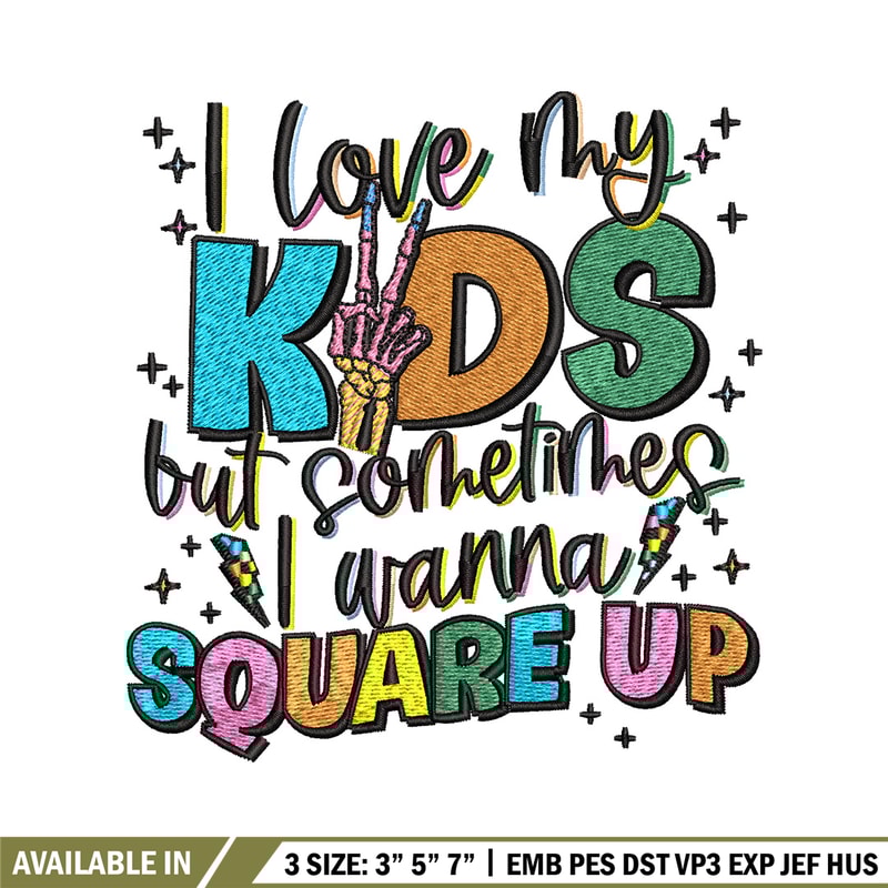 Square up embroidery design, Halloween embroidery, Embroidery file,Embroidery shirt, Emb design, Digital download.jpg