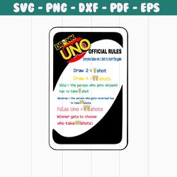 uno drink game drink card svg png, drink game uno svg