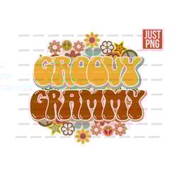groovy grammy png, retro grandma png, retro design file for sublimation or print, digital download