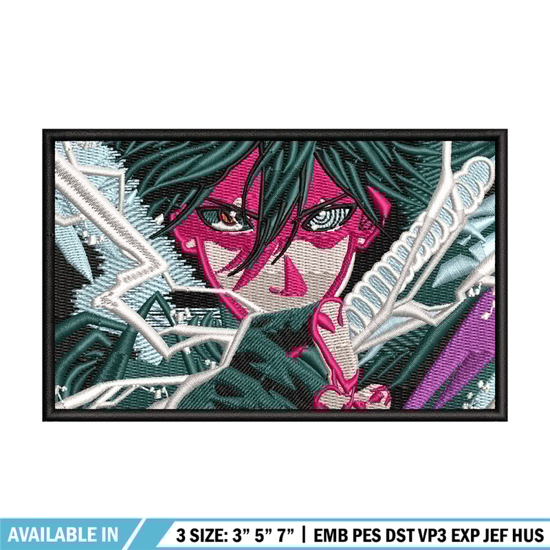 Sasuke sword embroidery design, Naruto embroidery, Anime design, Embroidery shirt, Embroidery file, Digital download.jpg