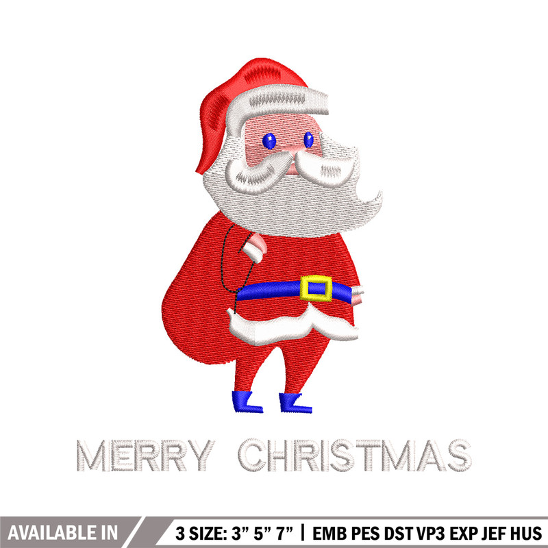 Satan merry embroidery design, Chrismas embroidery, Emb design, Embroidery shirt, Embroidery file, Digital download.jpg