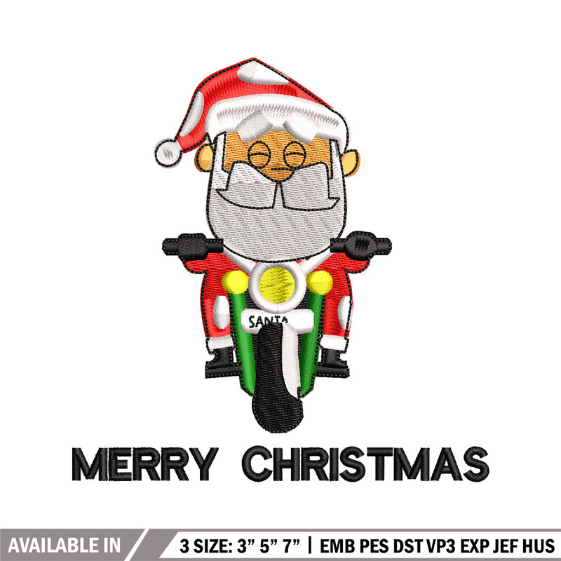 Satan mortobike embroidery design, Chrismas embroidery, Emb design, Embroidery shirt, Embroidery file, Digital download.jpg