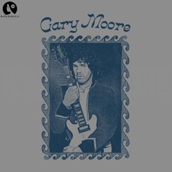 Gary Moore Irish Guitarist Design PNG, Digital Download
