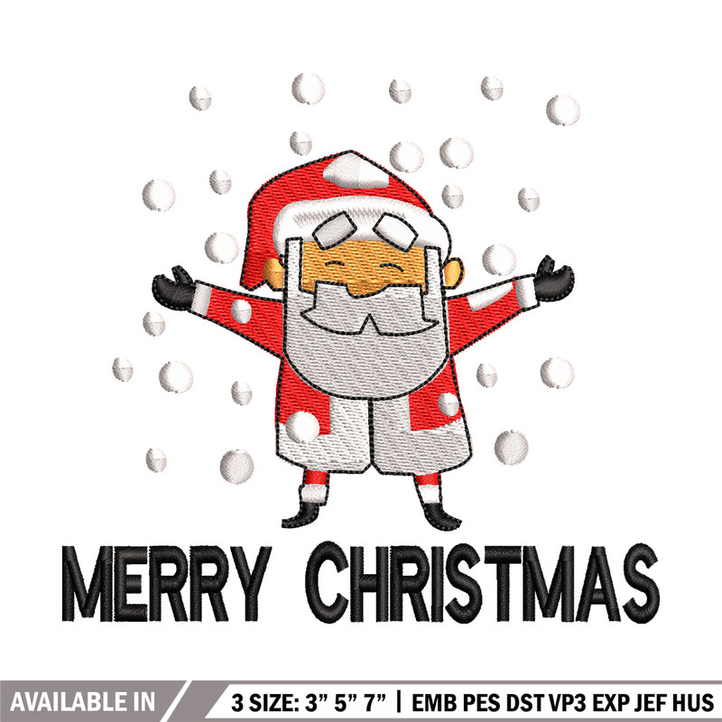 Satan snow embroidery design, Chrismas embroidery, Emb design, Embroidery shirt, Embroidery file, Digital download.jpg