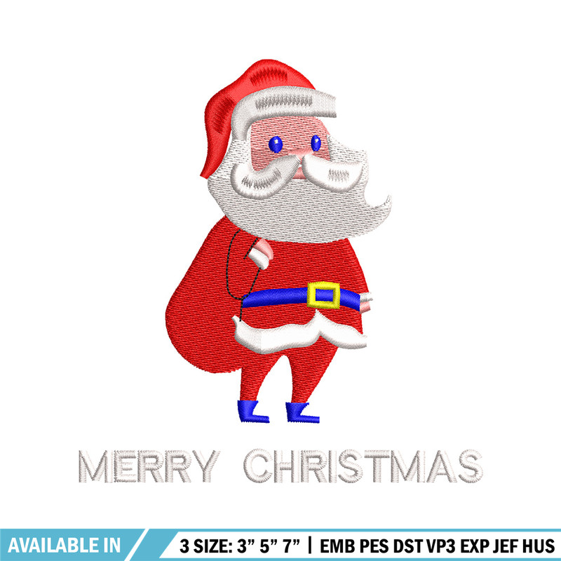 Satan merry embroidery design, Chrismas embroidery, Emb design, Embroidery shirt, Embroidery file, Digital download.jpg