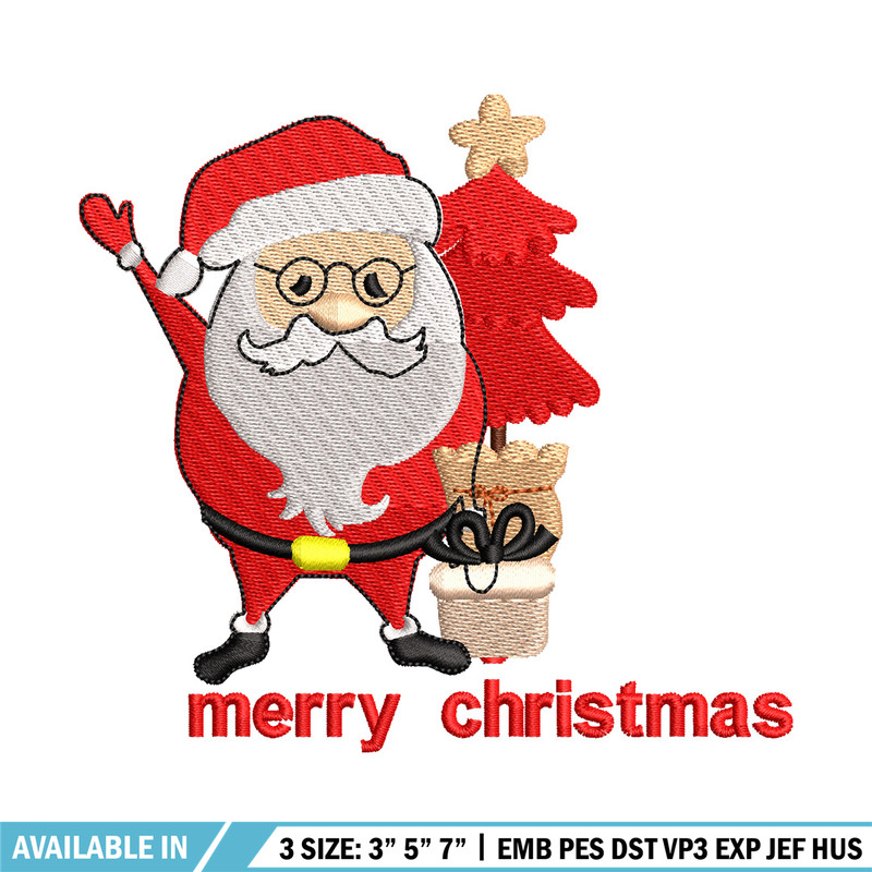 Satan red embroidery design, Chrismas embroidery, Embroidery file, Embroidery shirt, Emb design,Digital download.jpg