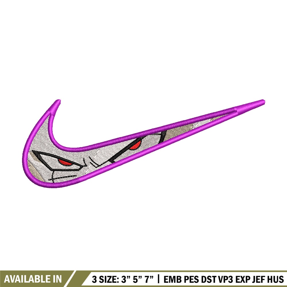 Swoosh Frieza embroidery design, Dragonball embroidery,Anime design, Embroidery file, Embroidery shirt, Digital download.jpg